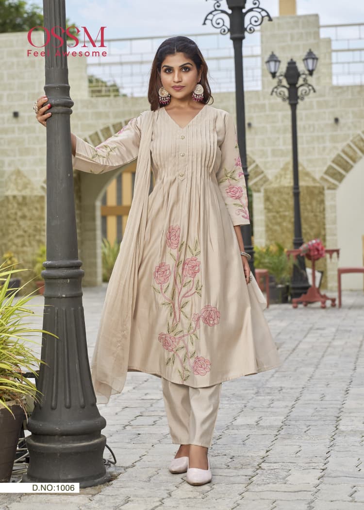 Ossm Festive Stories Vol 5 Readymade Dress Catalog collection 7