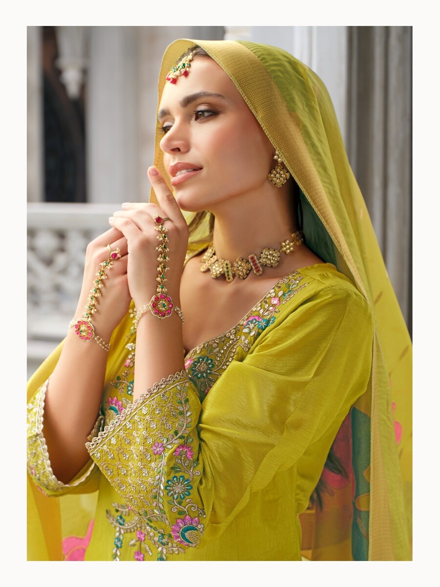 Lily Lali Sarvari Embroidery Salwar Kameez Catalog collection 4