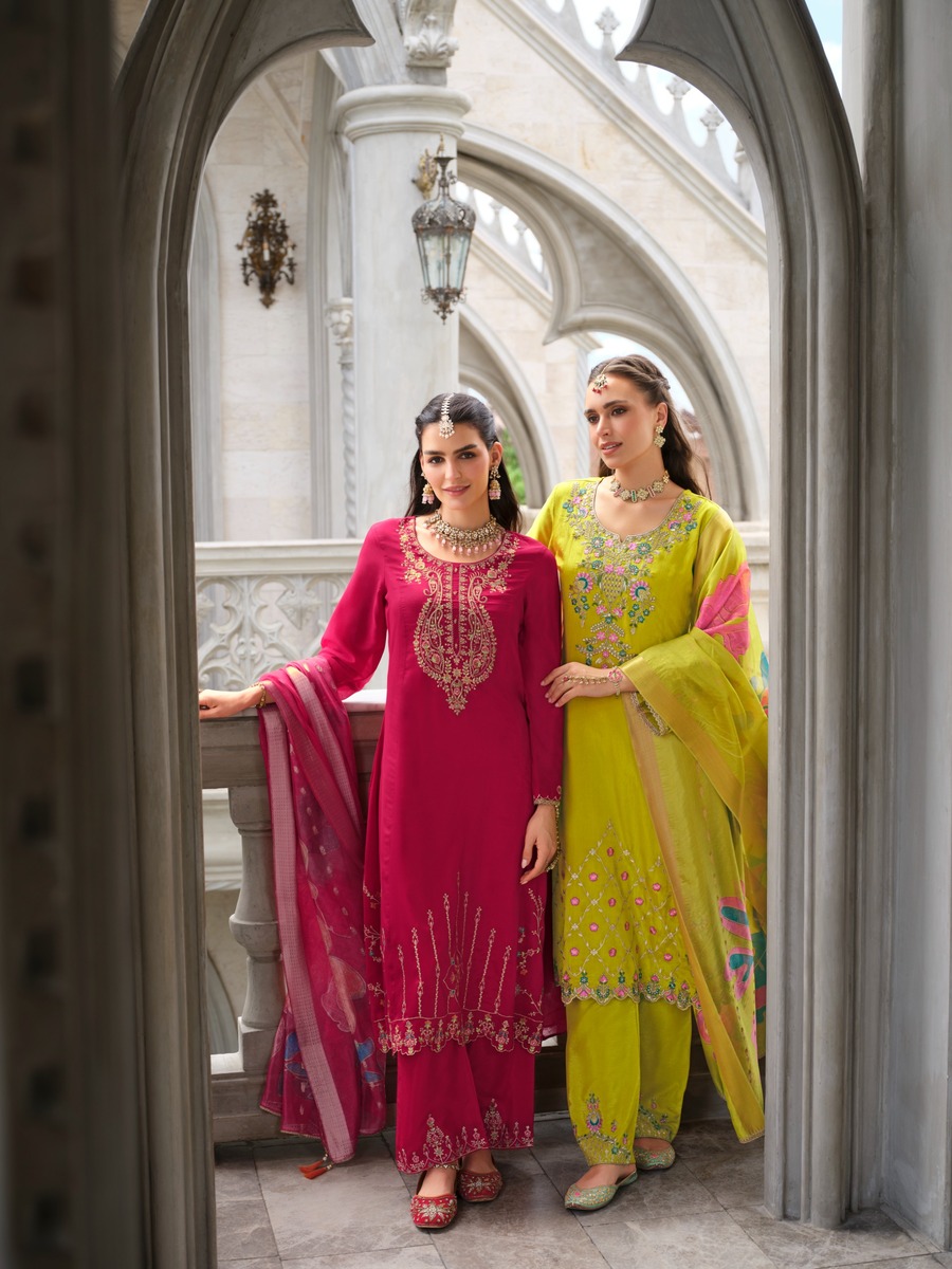 Lily Lali Sarvari Embroidery Salwar Kameez Catalog collection 5