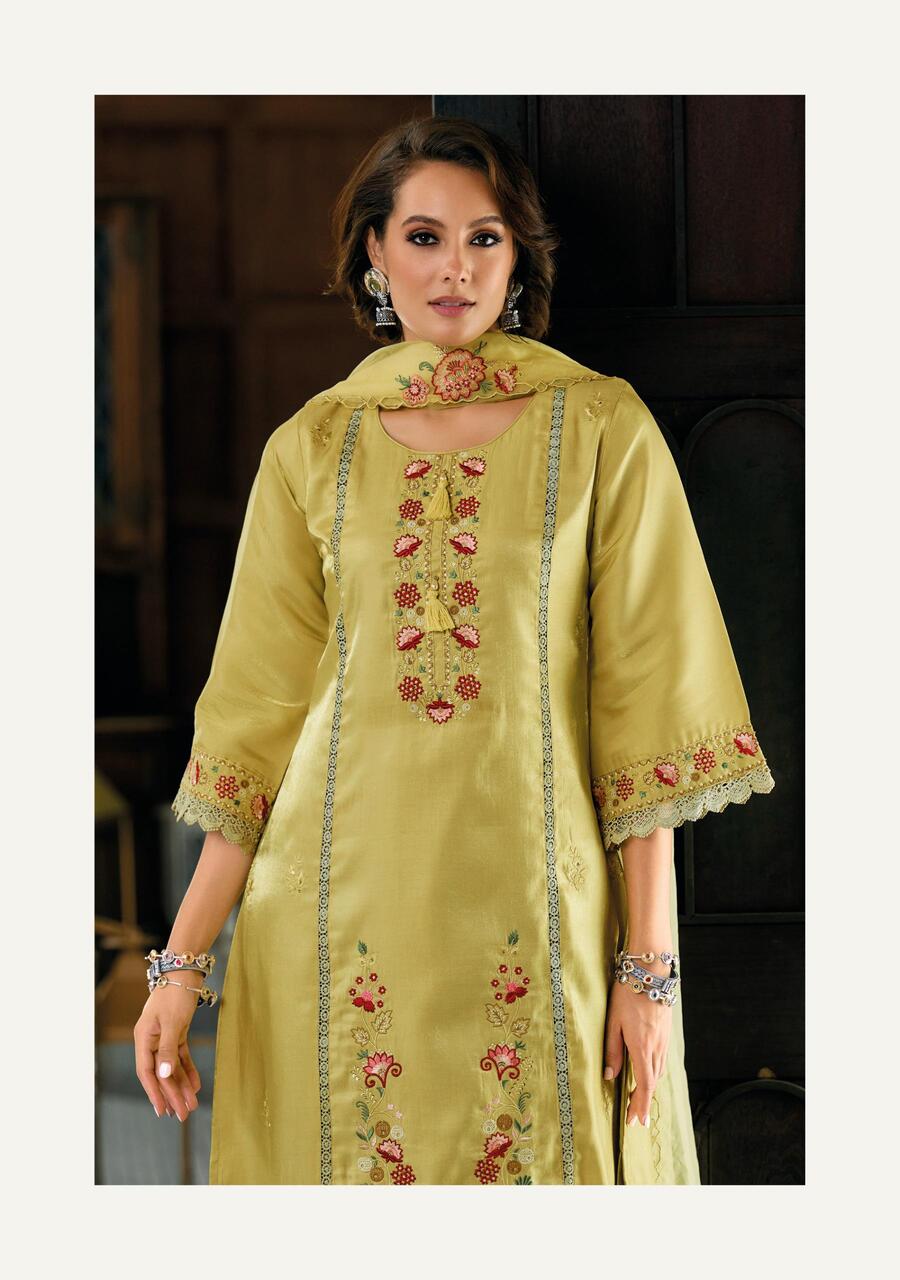 Lady Leela Saaz Embroidery Salwar Kameez Catalog collection 10