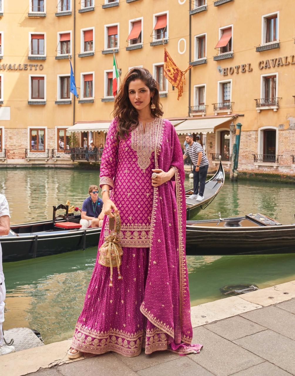 Sayuri Designer Meena Embroidery Salwar Kameez Catalog collection 9