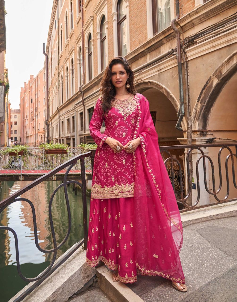Sayuri Designer Meena Embroidery Salwar Kameez Catalog collection 1