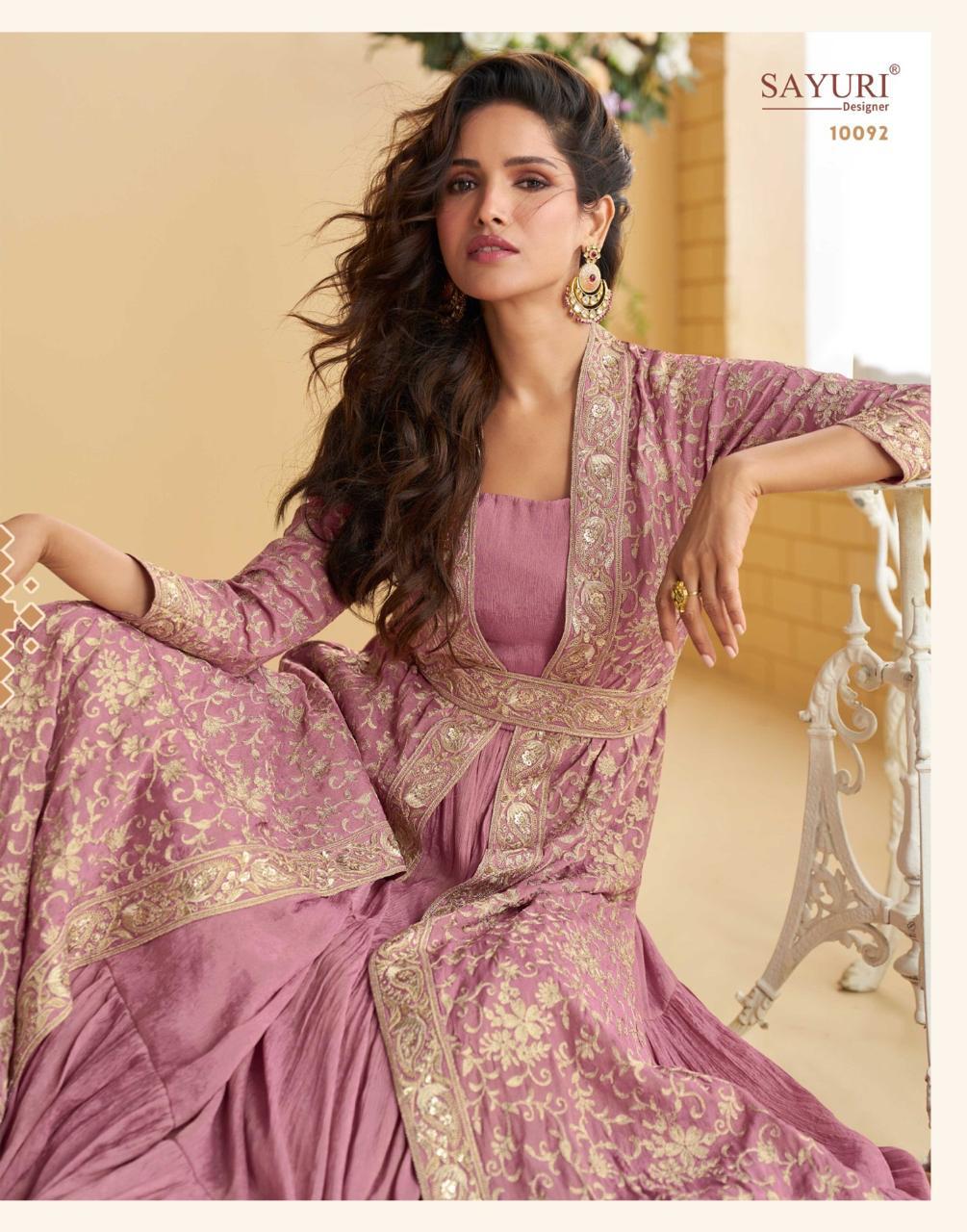 Sayuri Designer Tulip Designer Salwar Suits Catalog collection 7