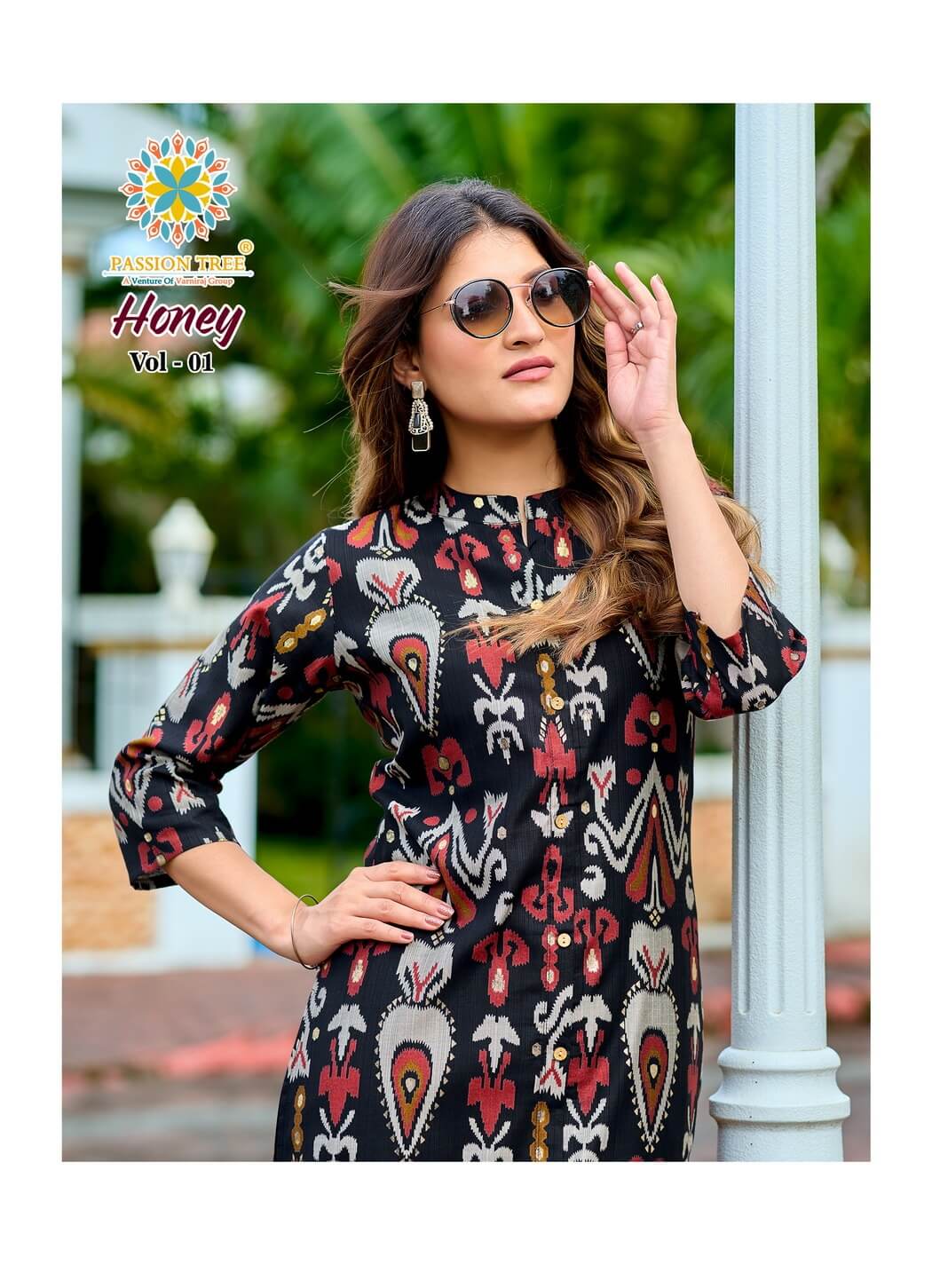 Passion Tree Honey Kurtis With Bottom Catalog collection 9