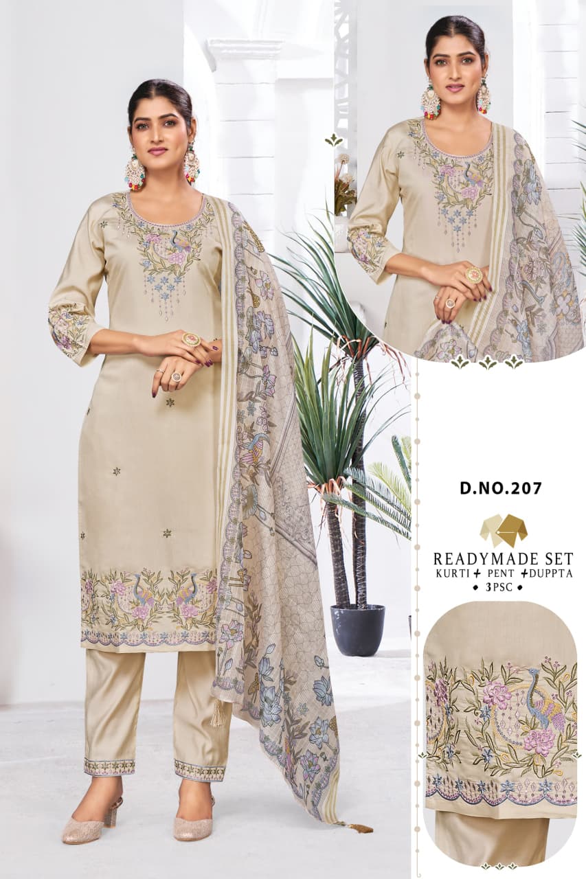 Reevika Ready Embroidery Salwar Kameez Size Set collection 3
