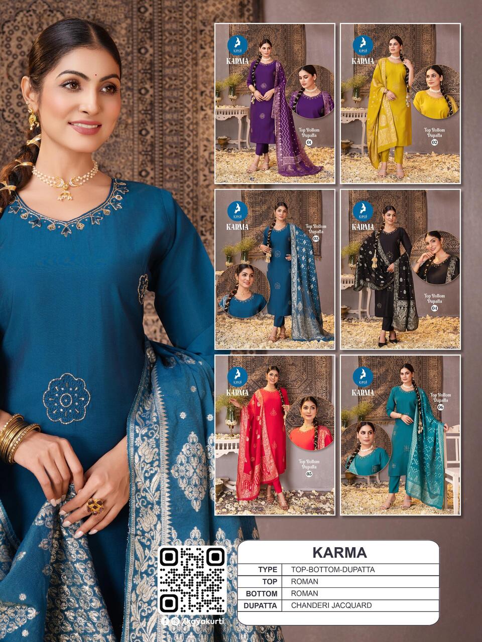 Kaya Kurti Karma Readymade Dress  Catalog collection 4