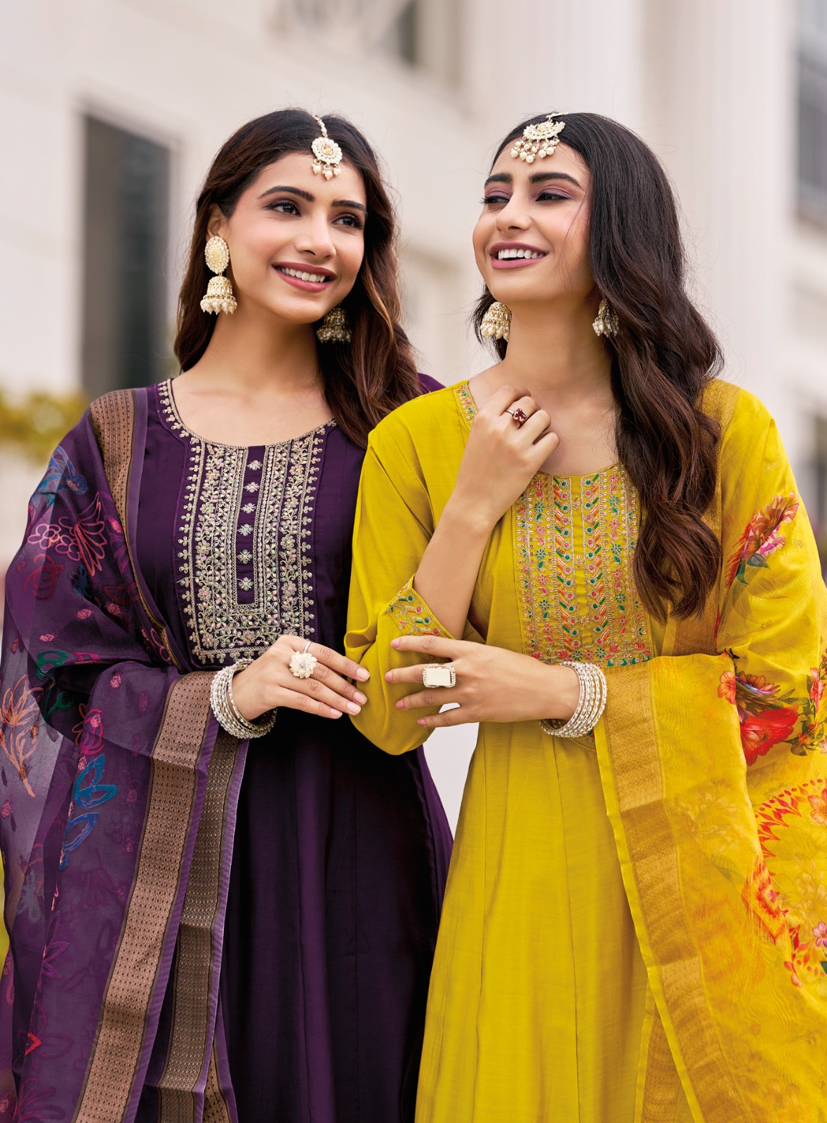Radhika Lifestyle Gulmohar Vol 5  Anarkali Suits Catalog collection 1