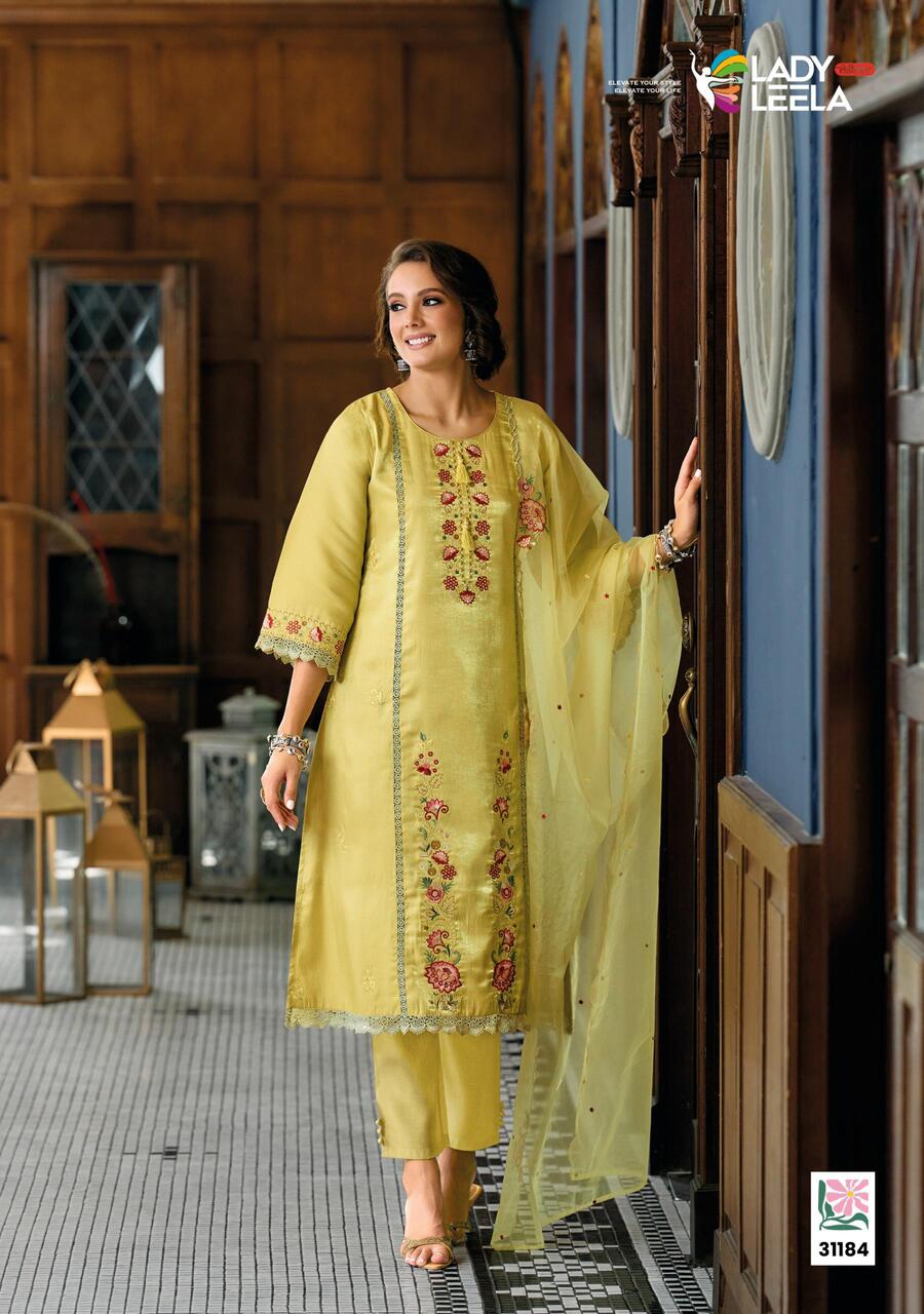 Lady Leela Saaz Embroidery Salwar Kameez Catalog collection 9