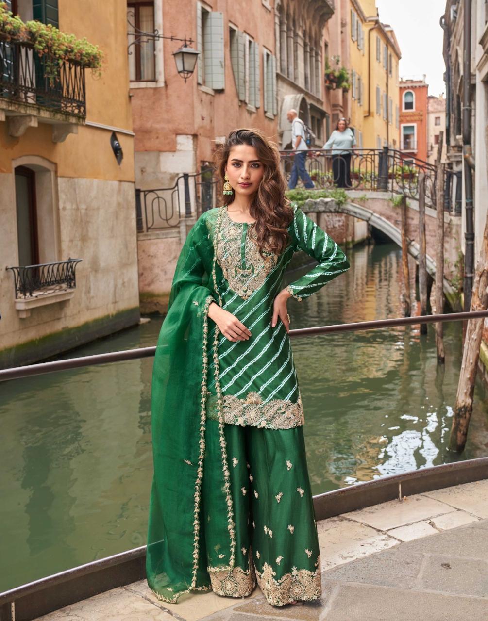 Sayuri Designer Meena Embroidery Salwar Kameez Catalog collection 5