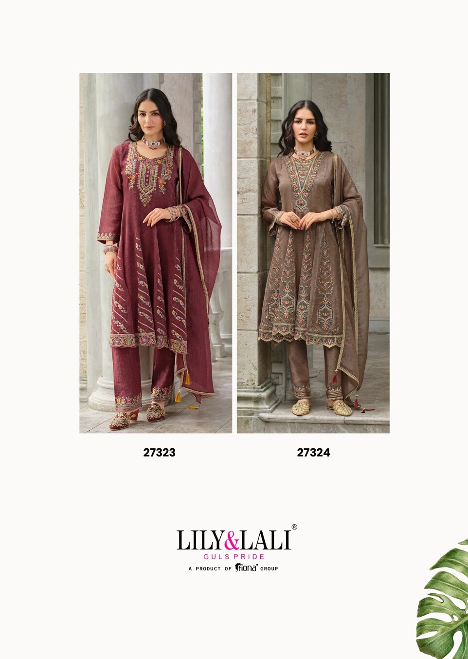 Lily Lali Aasma Embroidery Salwar Kameez Catalog collection 2