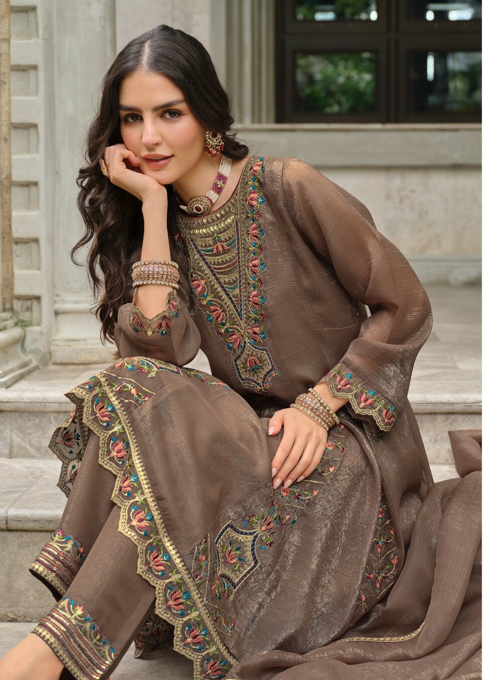 Lily Lali Aasma Embroidery Salwar Kameez Catalog collection 1