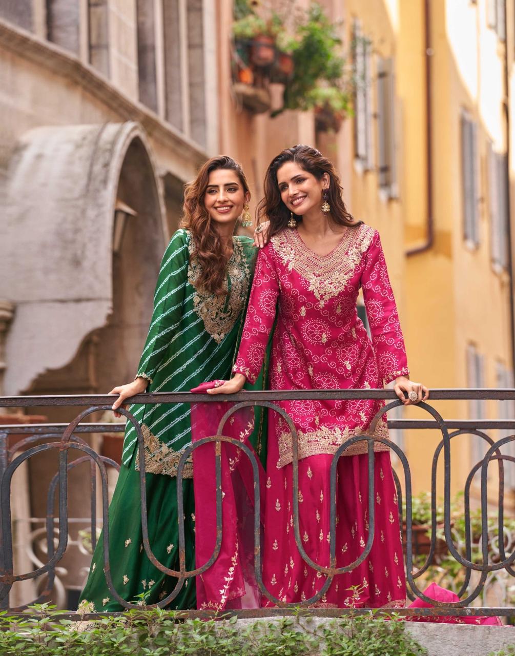 Sayuri Designer Meena Embroidery Salwar Kameez Catalog collection 11