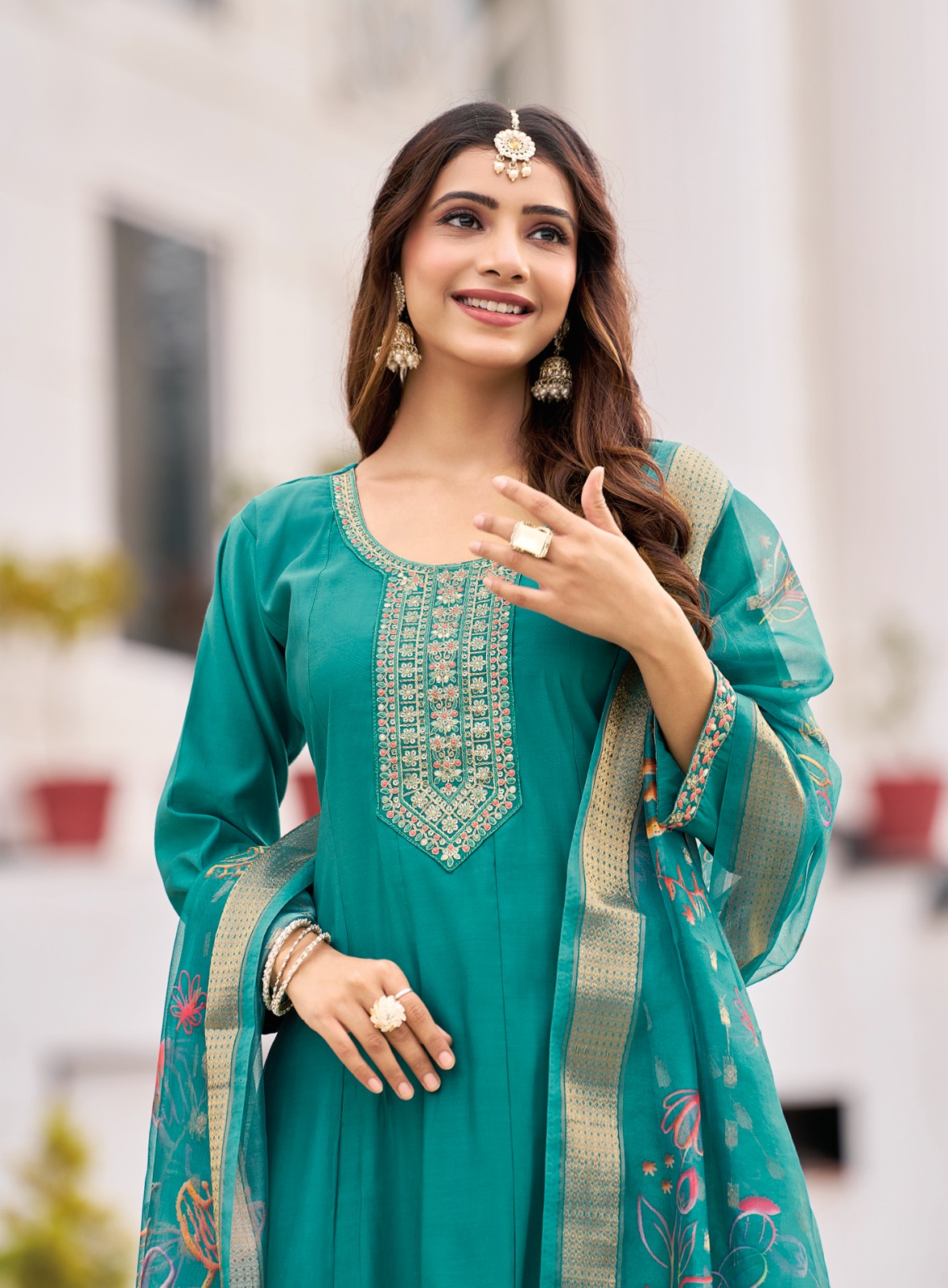 Radhika Lifestyle Gulmohar Vol 5  Anarkali Suits Catalog collection 10