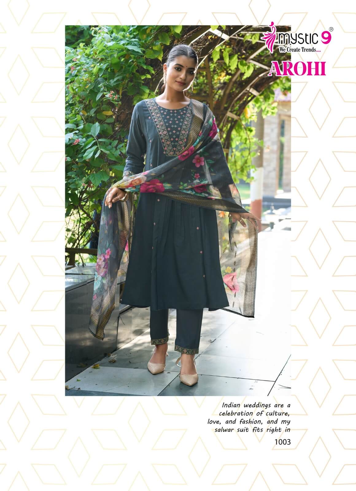 Mystic 9 Arohi Vol 1 Readymade Dress Catalog collection 9