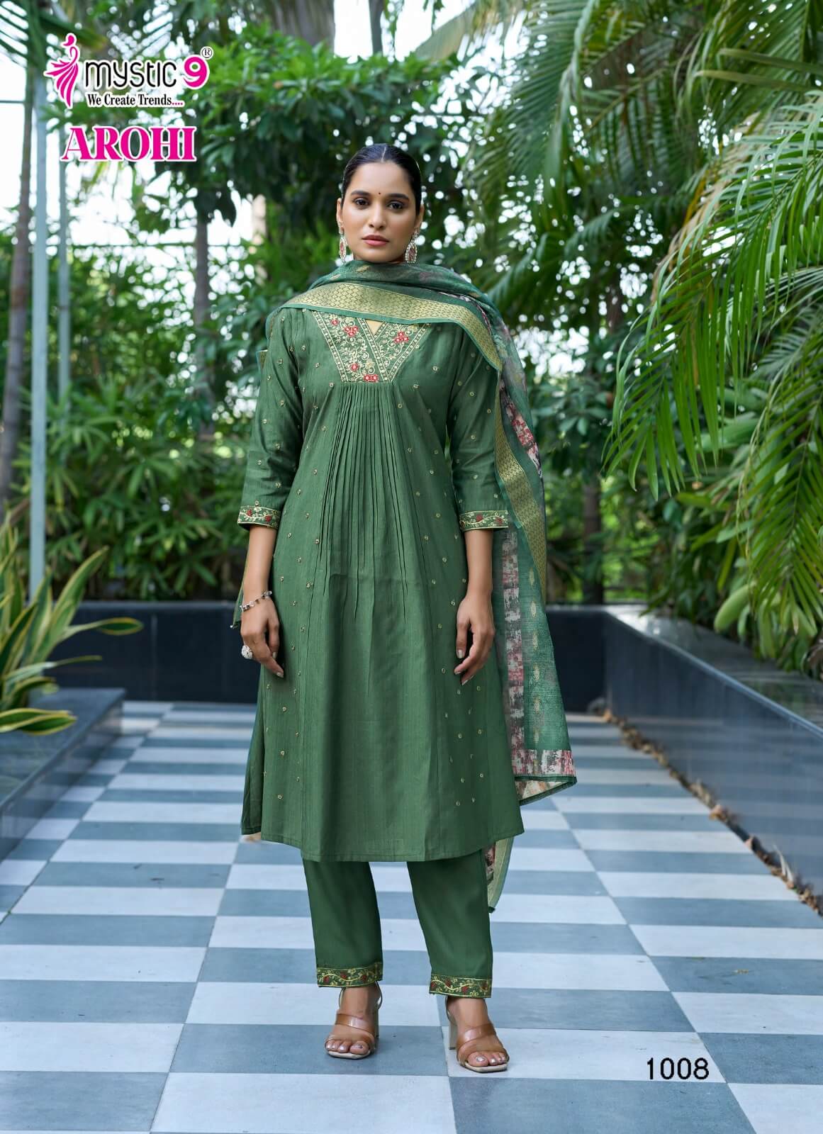 Mystic 9 Arohi Vol 1 Readymade Dress Catalog collection 1