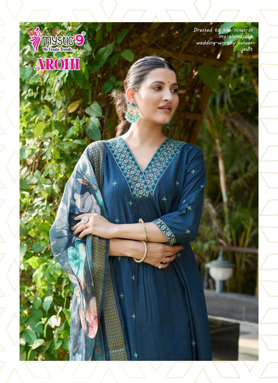 Mystic 9 Arohi Vol 1 Readymade Dress Catalog collection 12