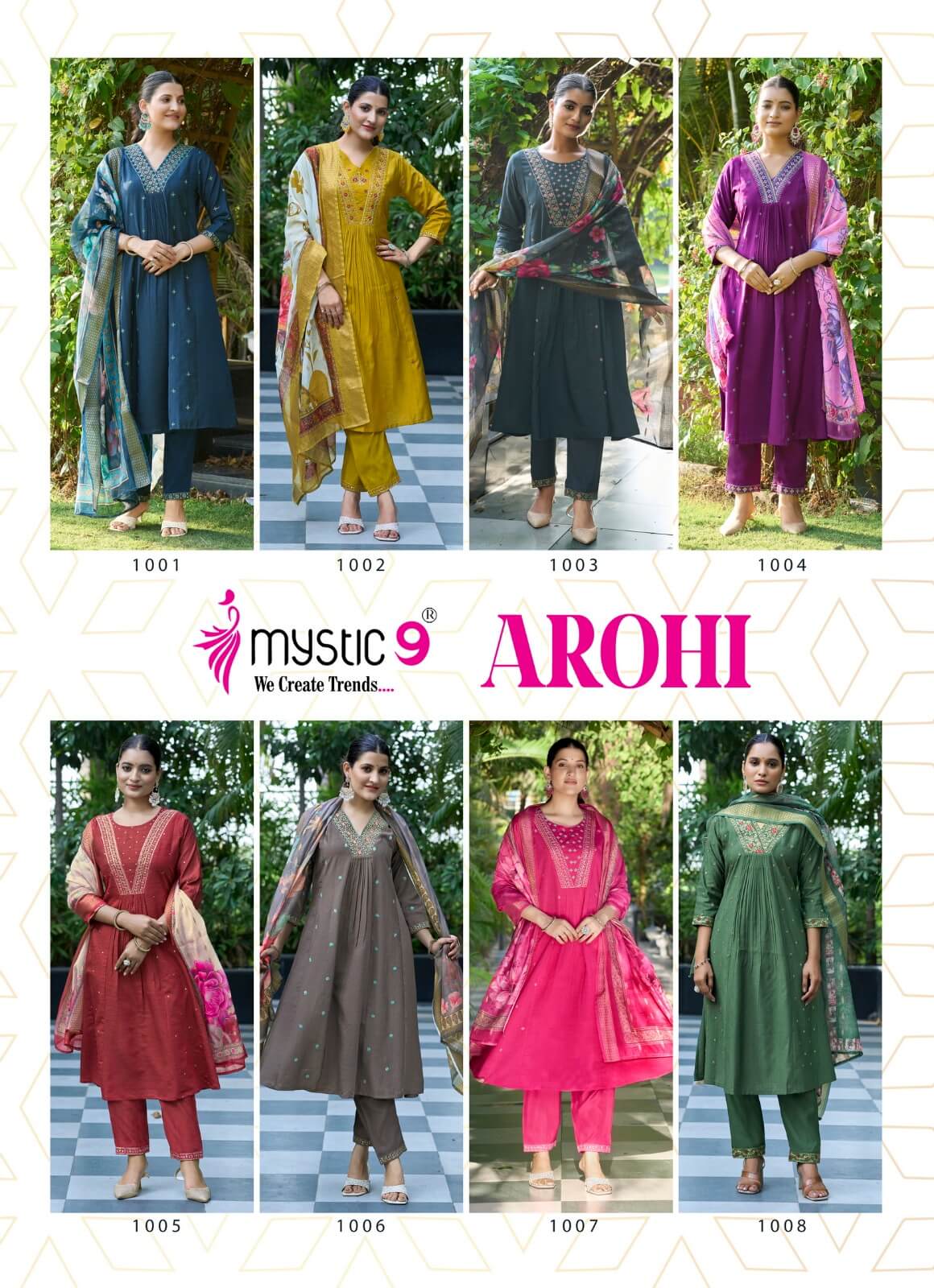 Mystic 9 Arohi Vol 1 Readymade Dress Catalog collection 3