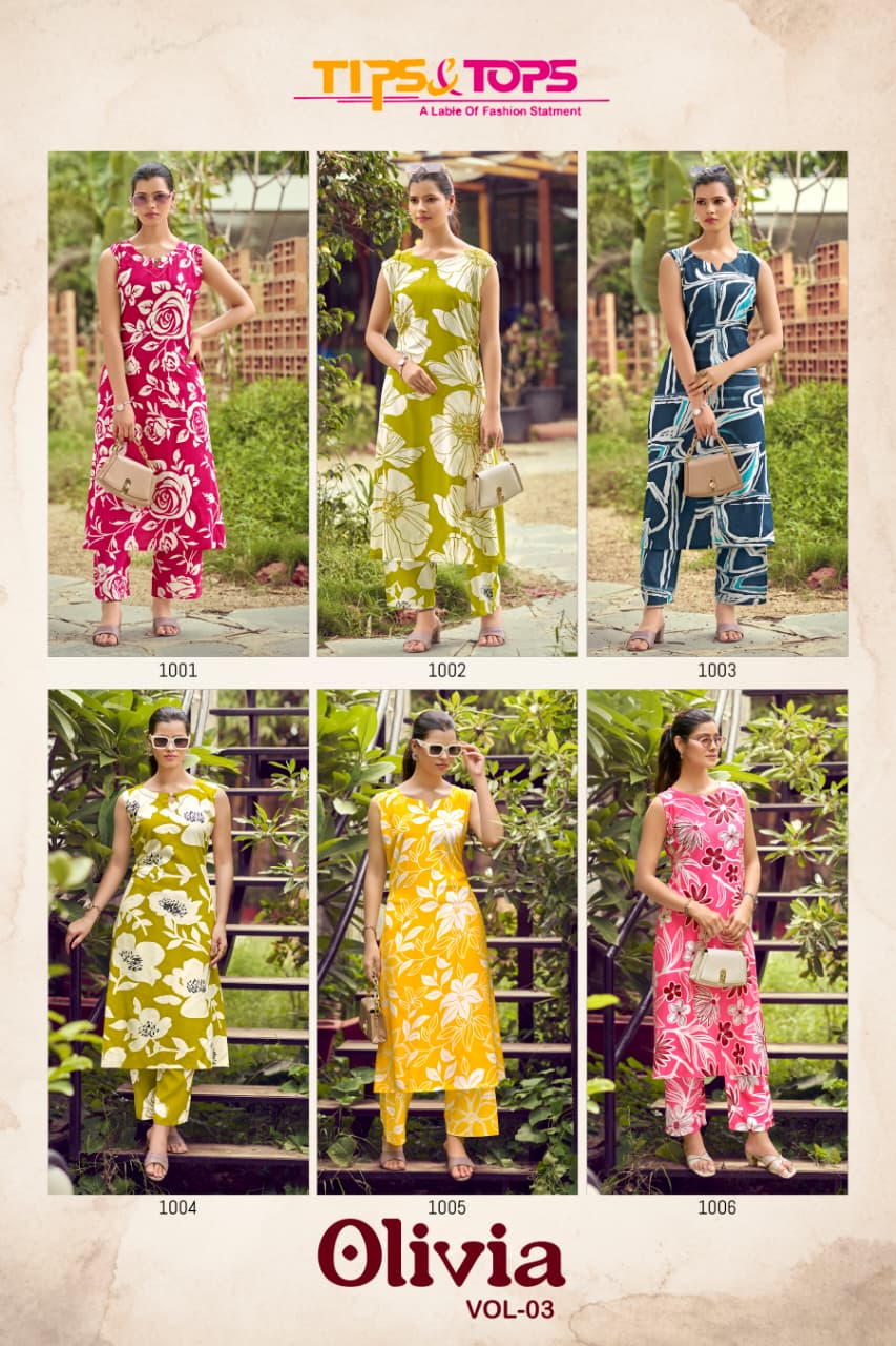 Tips And Tops Olivia Vol 3 Co Ord Set Catalog collection 2