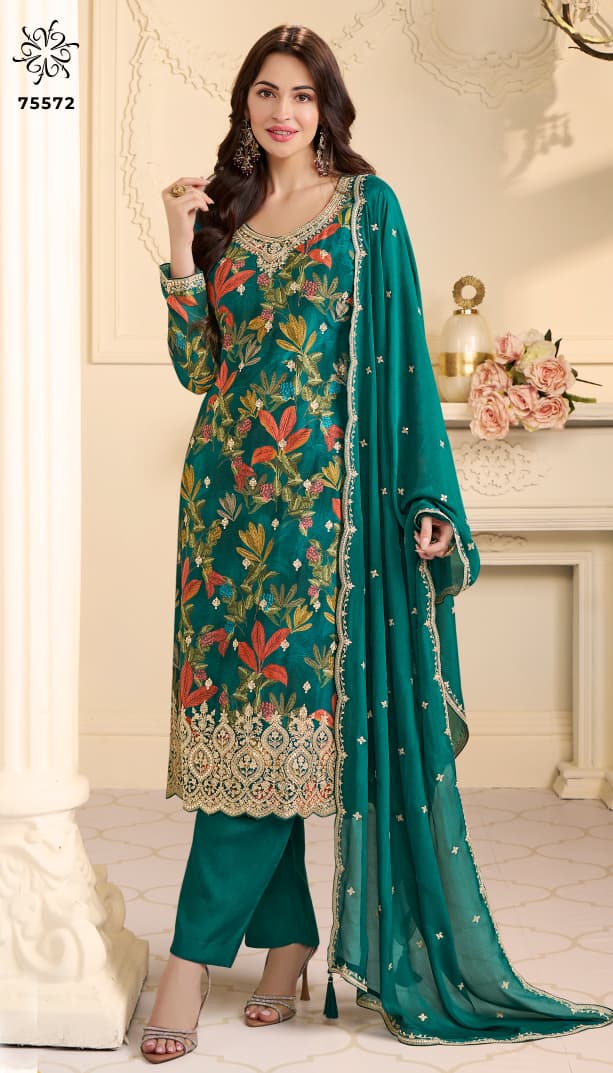 Kuleesh By Vinay Gun Gun Dress Materials Size Set collection 6