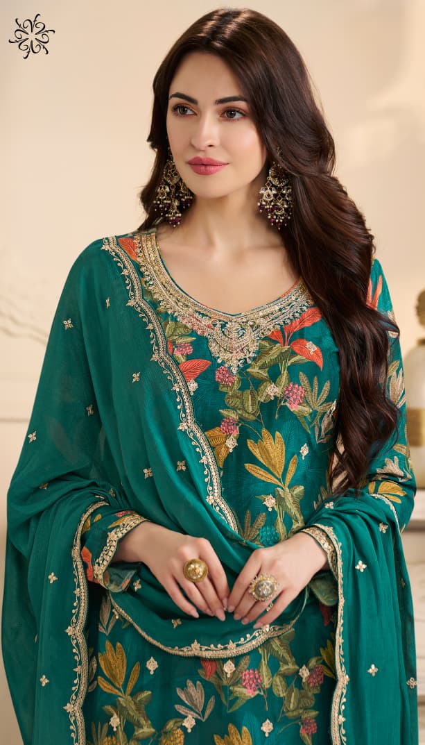Kuleesh By Vinay Gun Gun Dress Materials Size Set collection 1