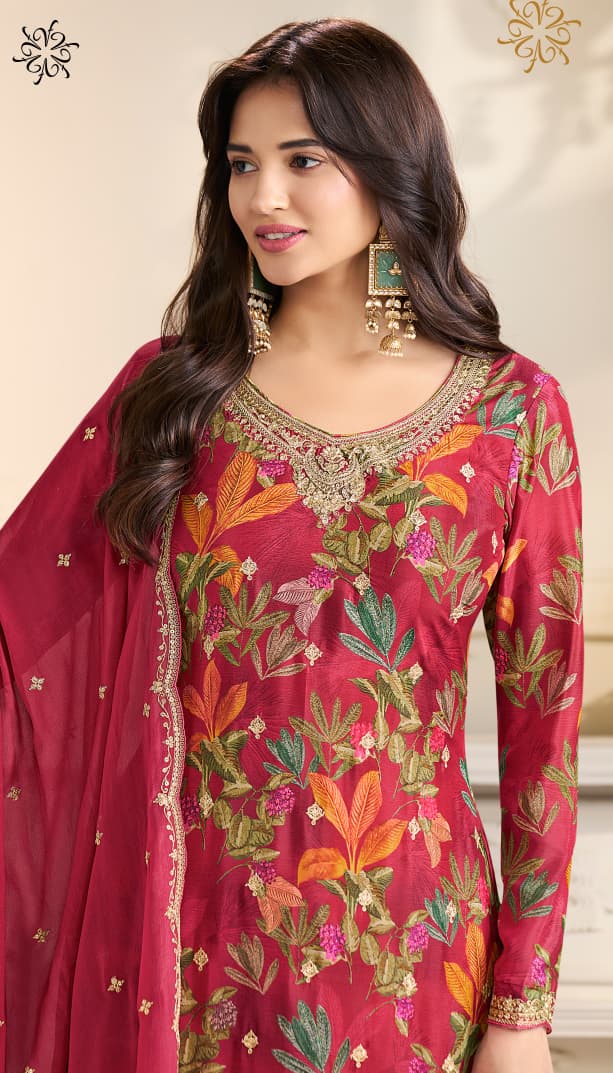 Kuleesh By Vinay Gun Gun Dress Materials Size Set collection 2