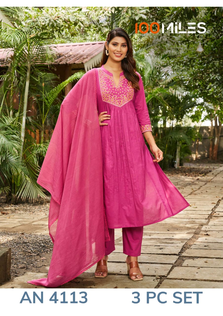100Miles Anfour Readymade Dress Size Set collection 4