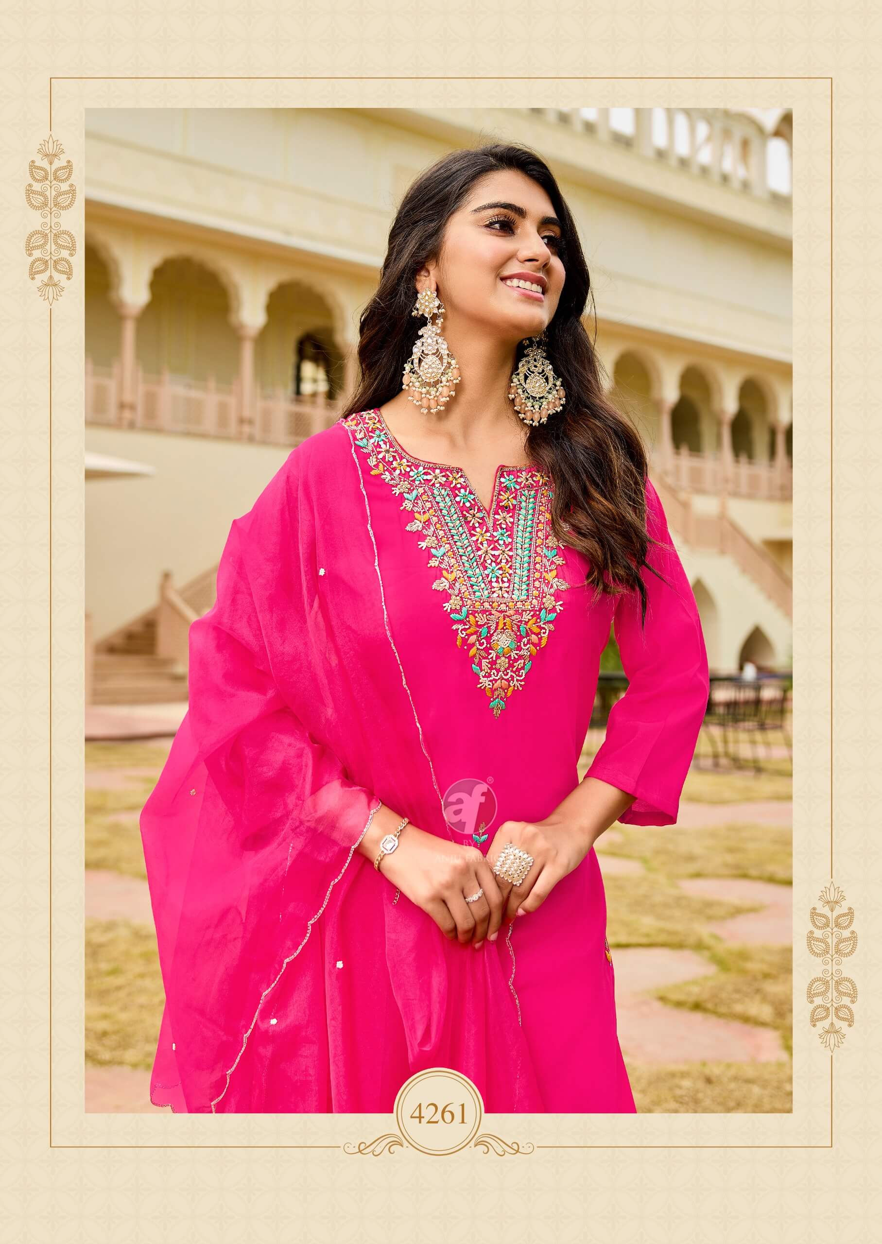 Anju Fabrics Mayra Vol 7 Readymade Dress Catalog collection 10