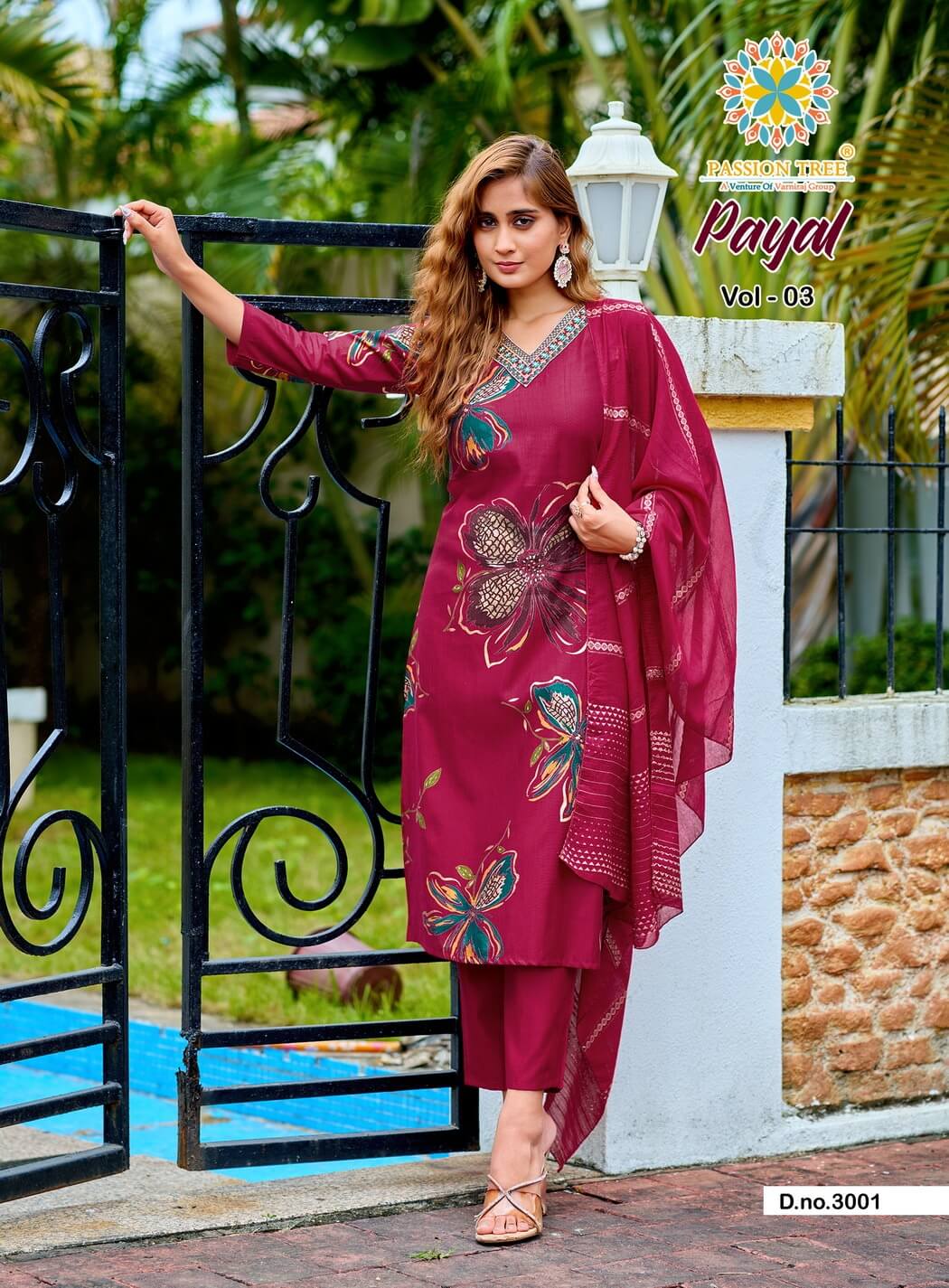 Passion Tree Payal Vol 3 Readymade Dress Catalog collection 6