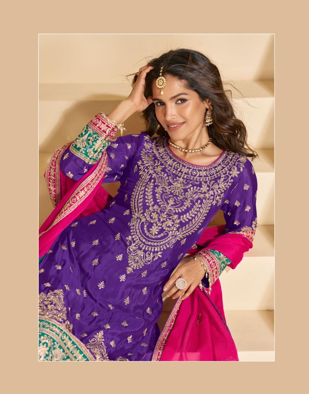 Sayuri Designer Sundari Wedding Party Salwar Suits Catalog collection 14