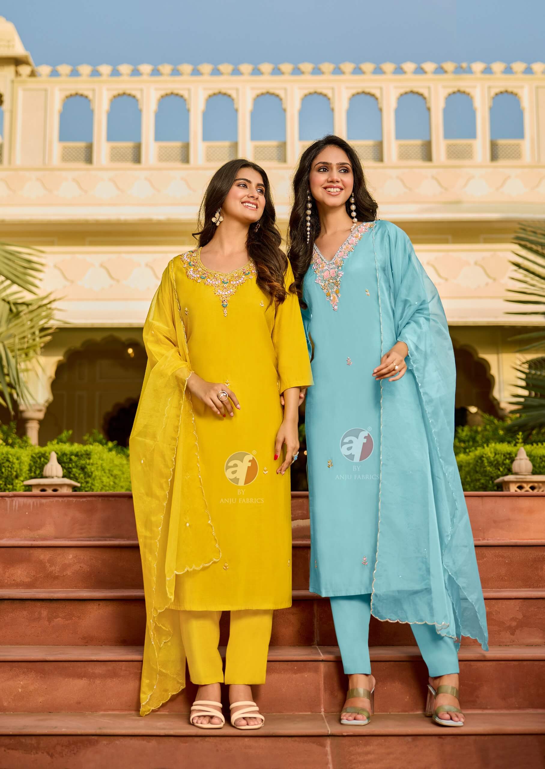 Anju Fabrics Mayra Vol 7 Readymade Dress Catalog collection 11