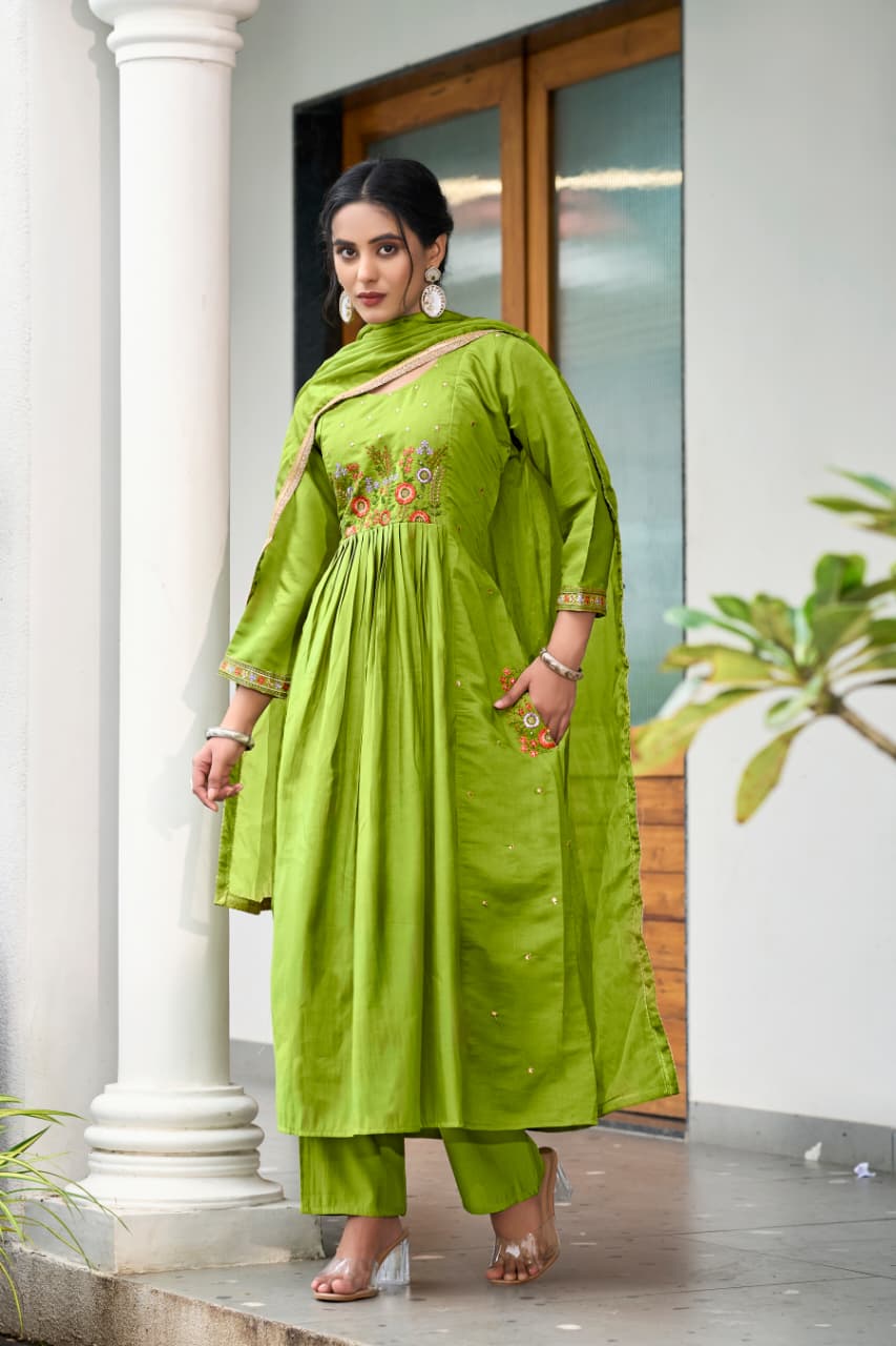 Ossm Gulzar Embroidery Salwar Kameez Catalog collection 7