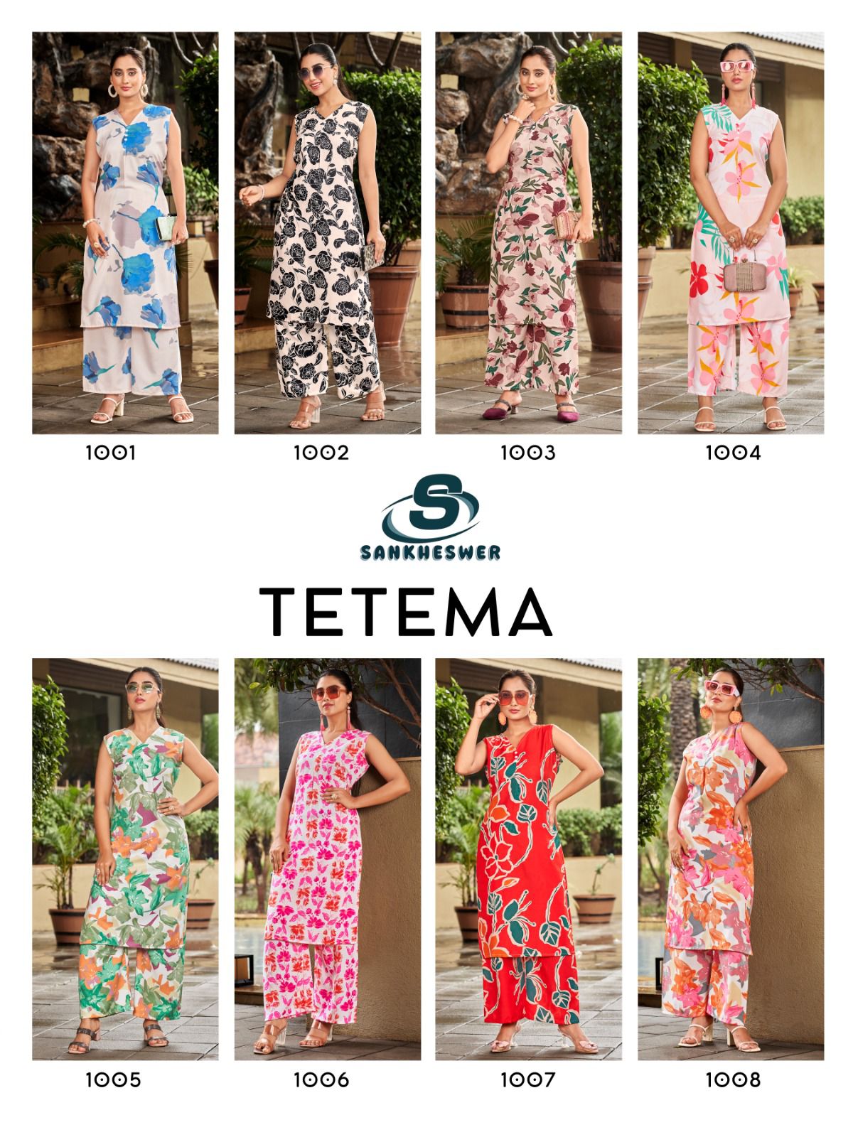 Sankheswer Impex Tetema Kurtis With Bottom Catalog collection 10
