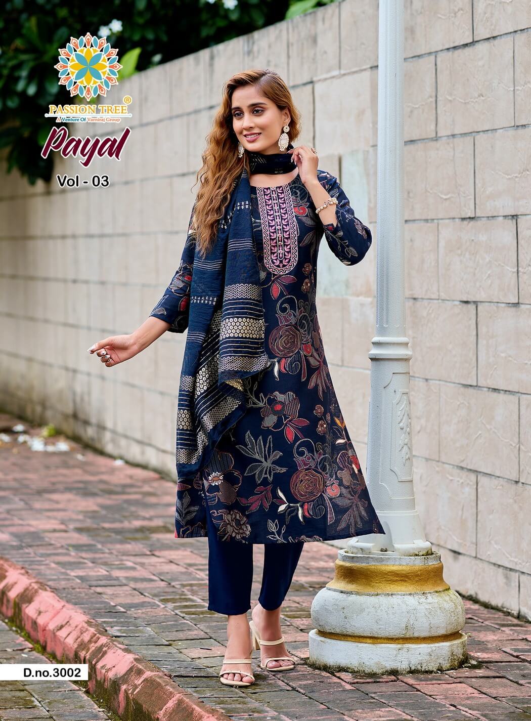 Passion Tree Payal Vol 3 Readymade Dress Catalog collection 9