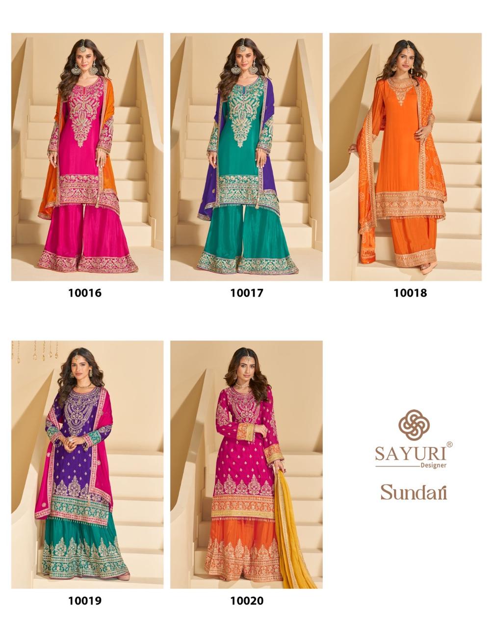 Sayuri Designer Sundari Wedding Party Salwar Suits Catalog collection 16