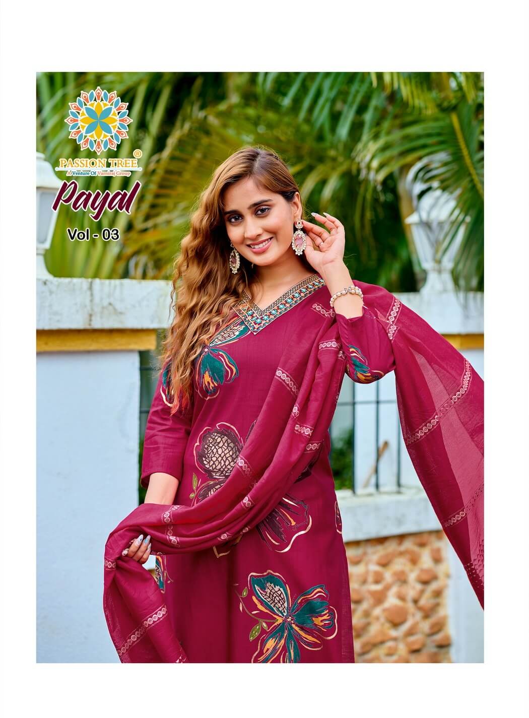 Passion Tree Payal Vol 3 Readymade Dress Catalog collection 8