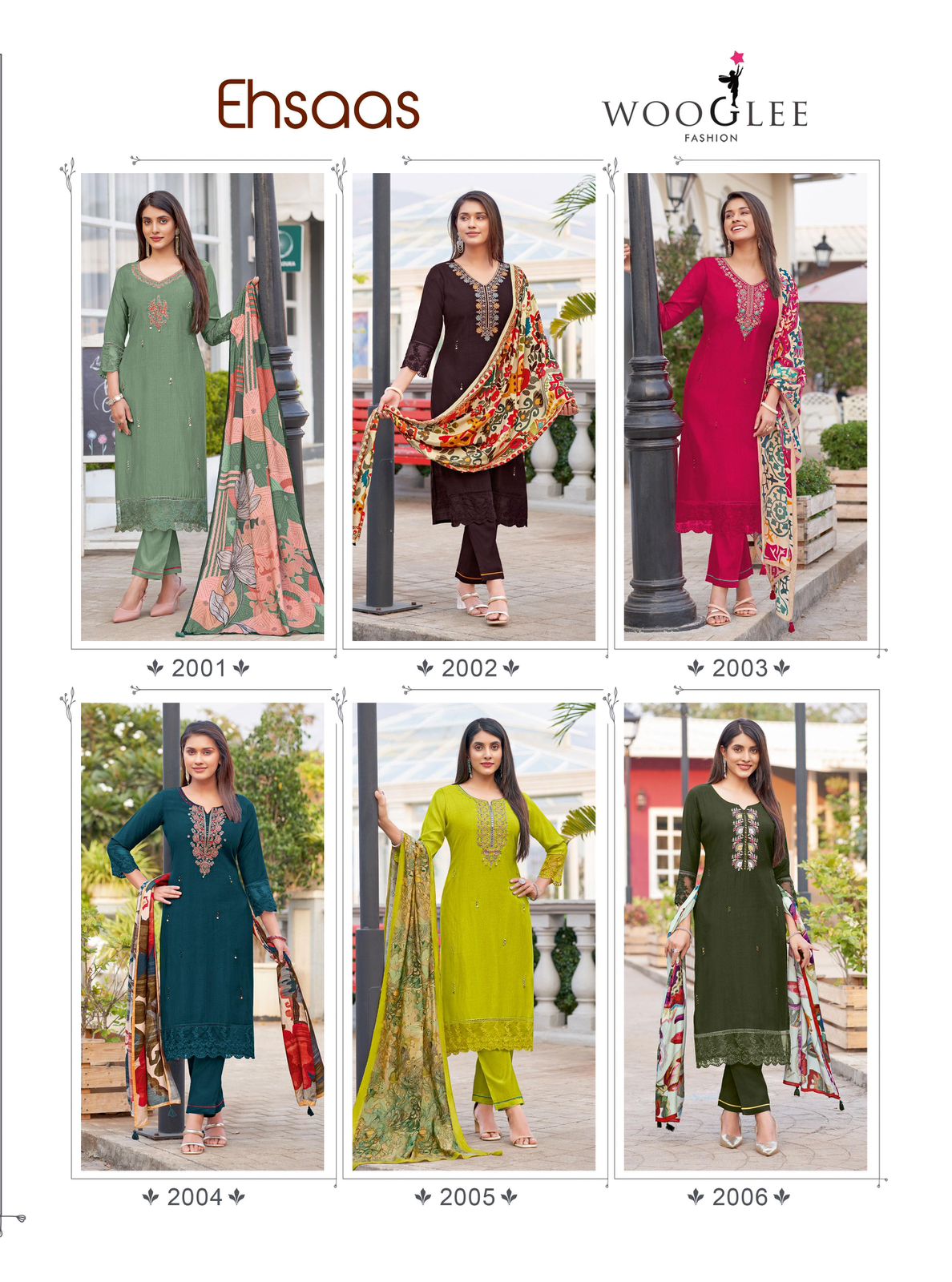 Wooglee Fashion Ehsaas Readymade Dress Catalog collection 2