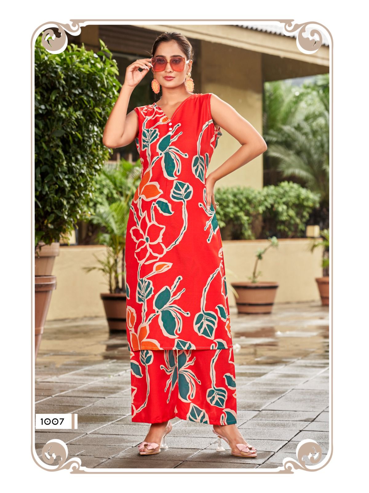 Sankheswer Impex Tetema Kurtis With Bottom Catalog collection 9