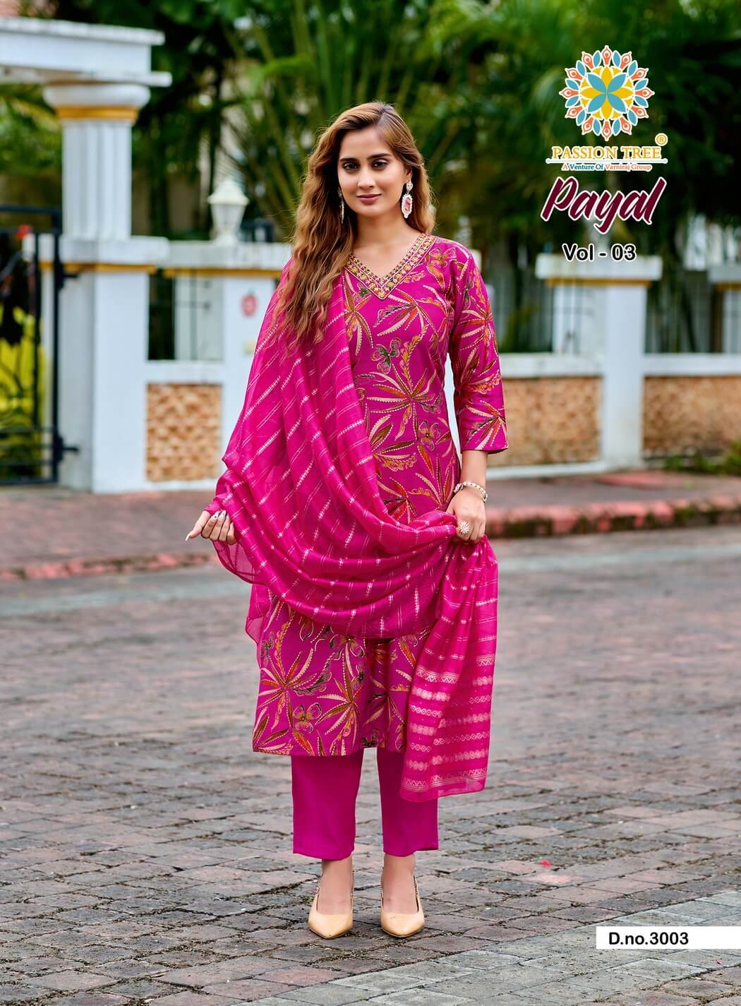 Passion Tree Payal Vol 3 Readymade Dress Catalog collection 7