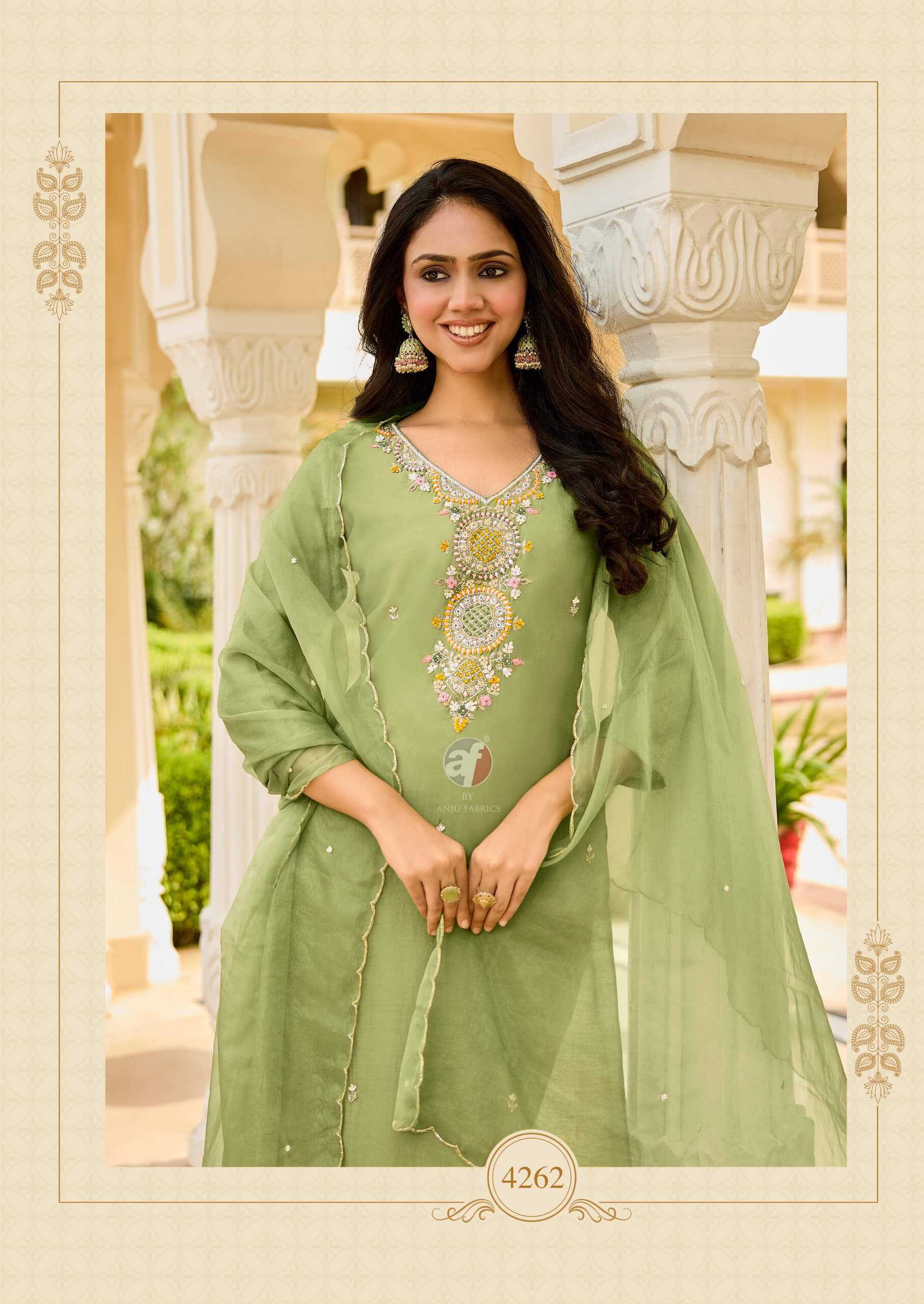 Anju Fabrics Mayra Vol 7 Readymade Dress Catalog collection 2