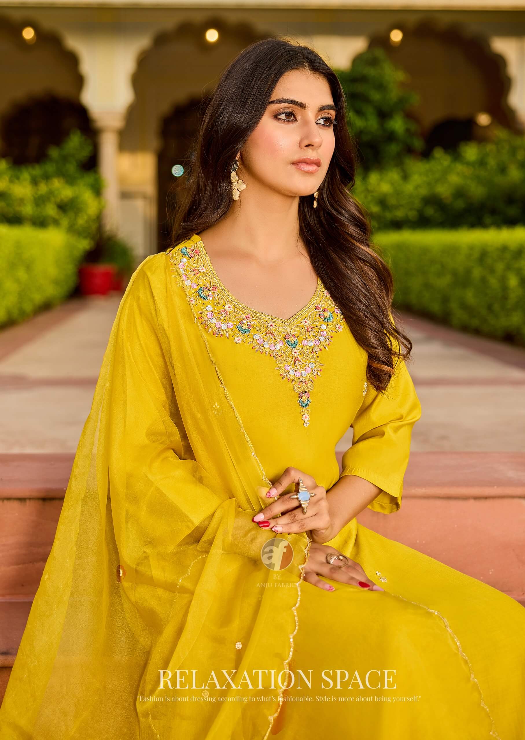 Anju Fabrics Mayra Vol 7 Readymade Dress Catalog collection 1