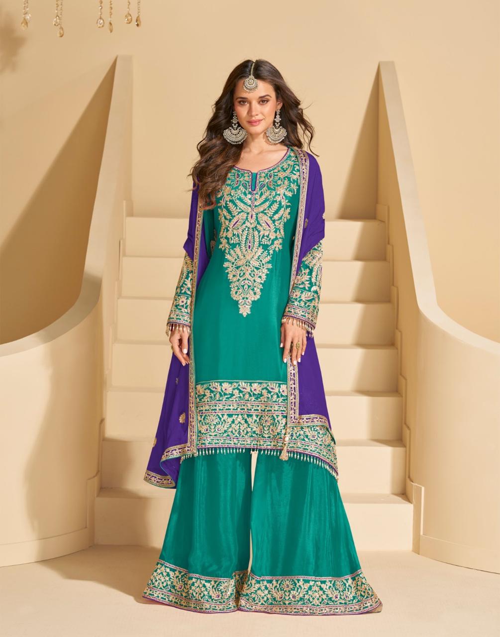 Sayuri Designer Sundari Wedding Party Salwar Suits Catalog collection 7
