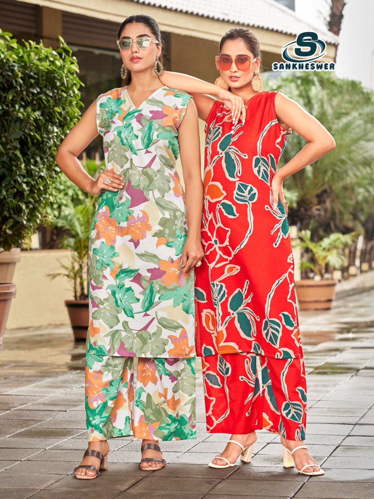Sankheswer Impex Tetema Kurtis With Bottom Catalog collection 4