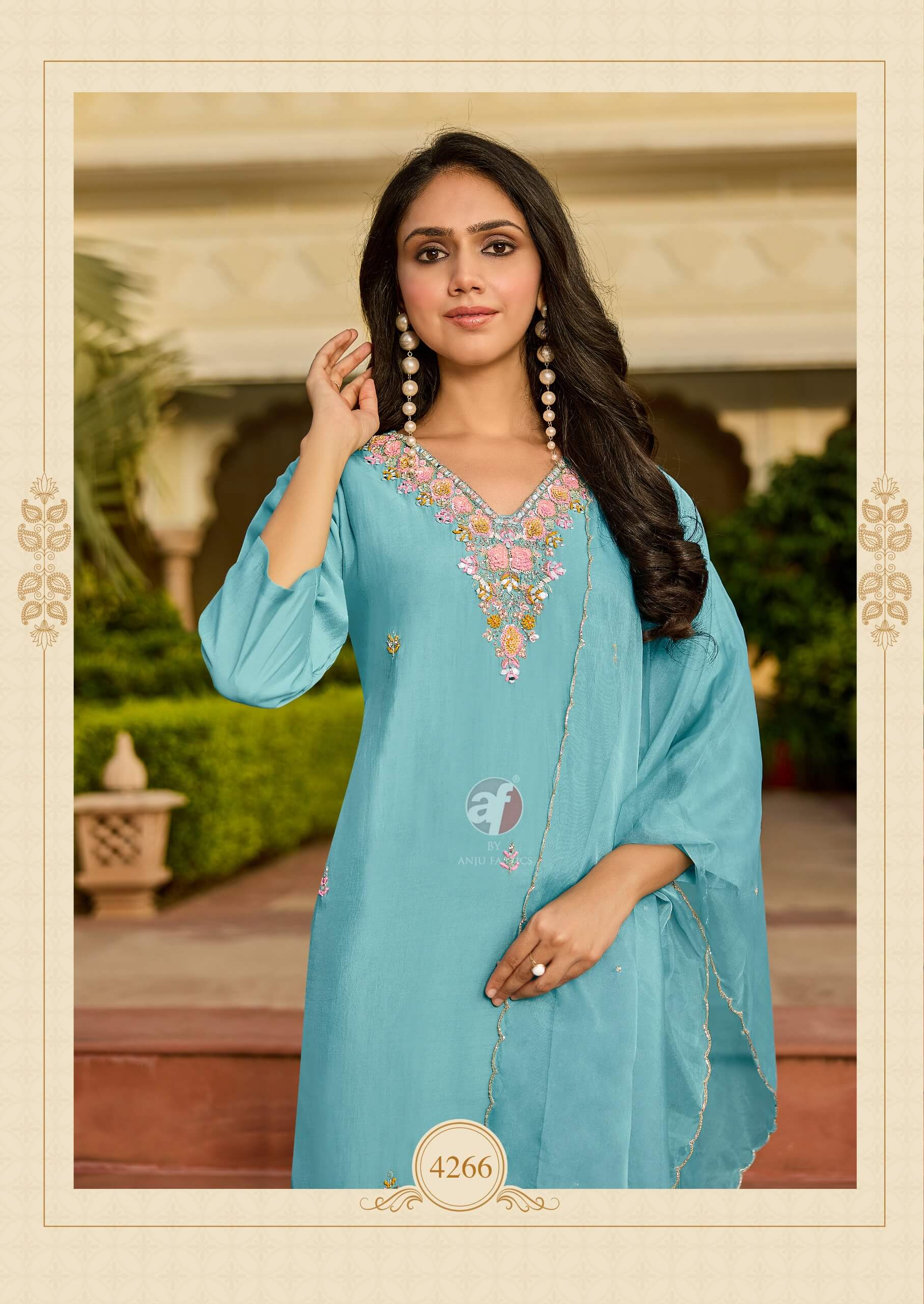 Anju Fabrics Mayra Vol 7 Readymade Dress Catalog collection 9