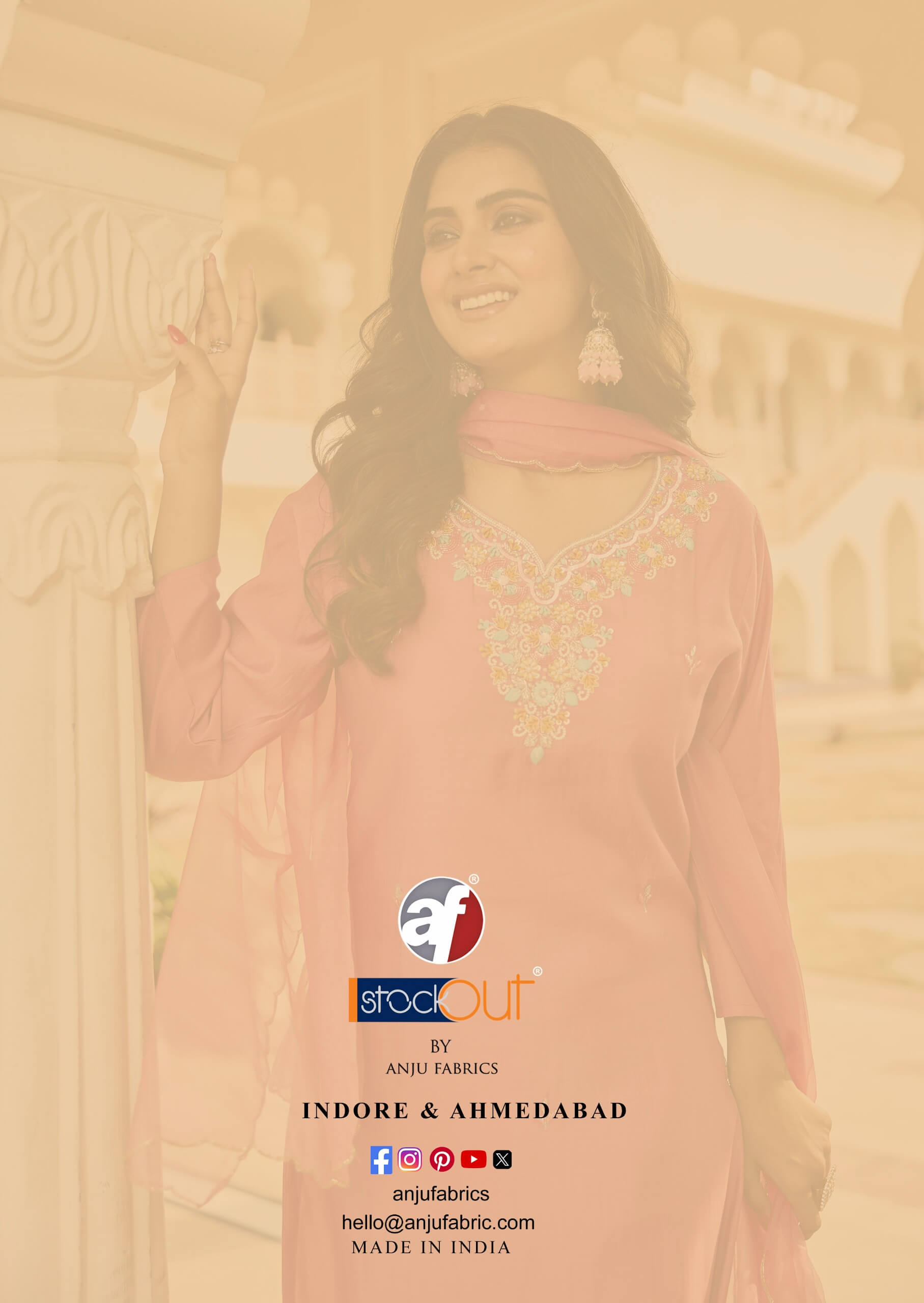 Anju Fabrics Mayra Vol 7 Readymade Dress Catalog collection 8