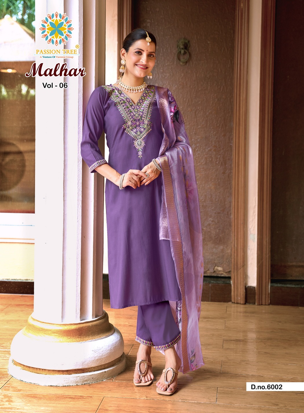 Passion Tree Malhar Vol 6 Readymade Dress Catalog collection 8