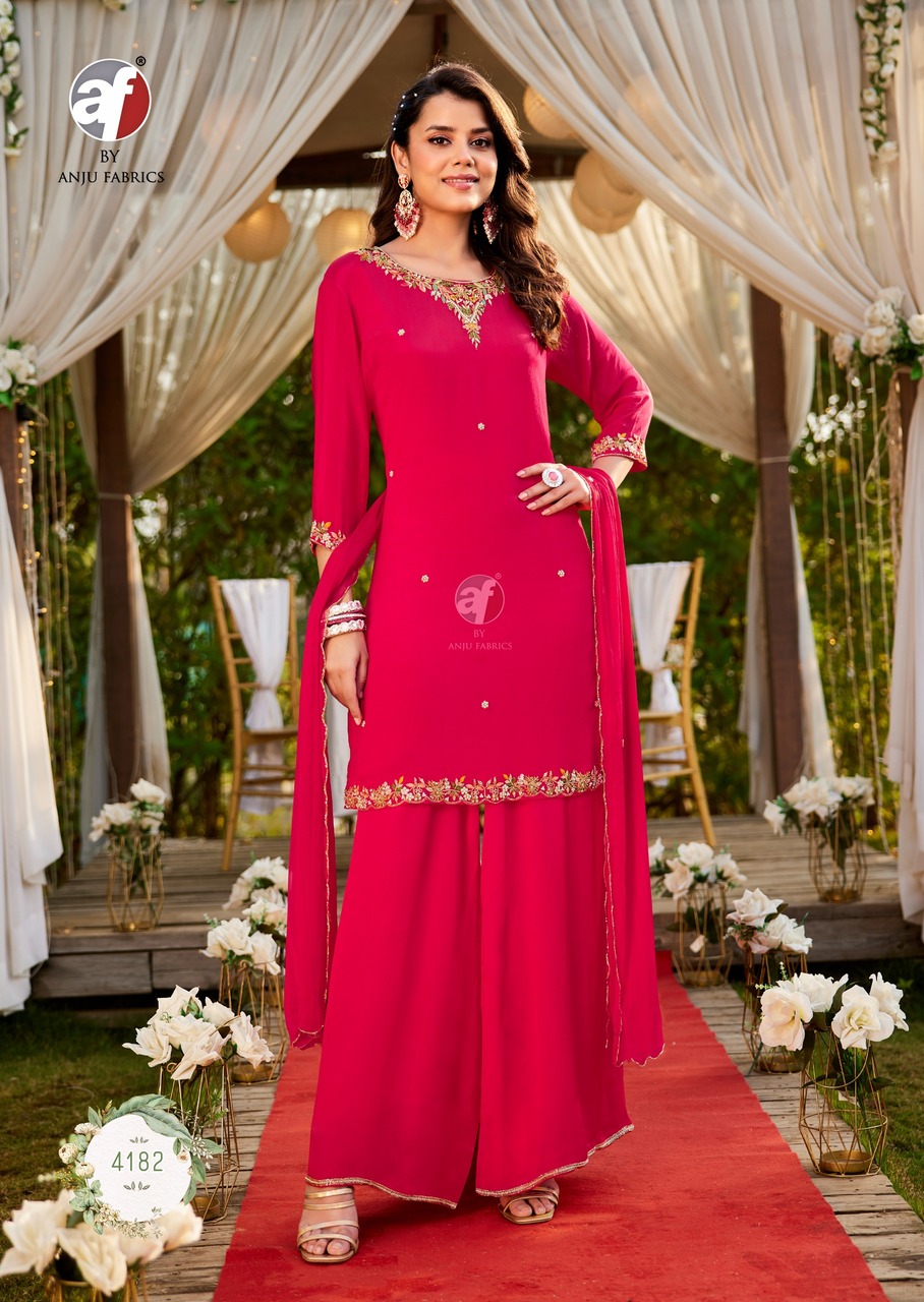 Anju Fabrics Rasm Vol 7 Readymade Dress Catalog collection 9