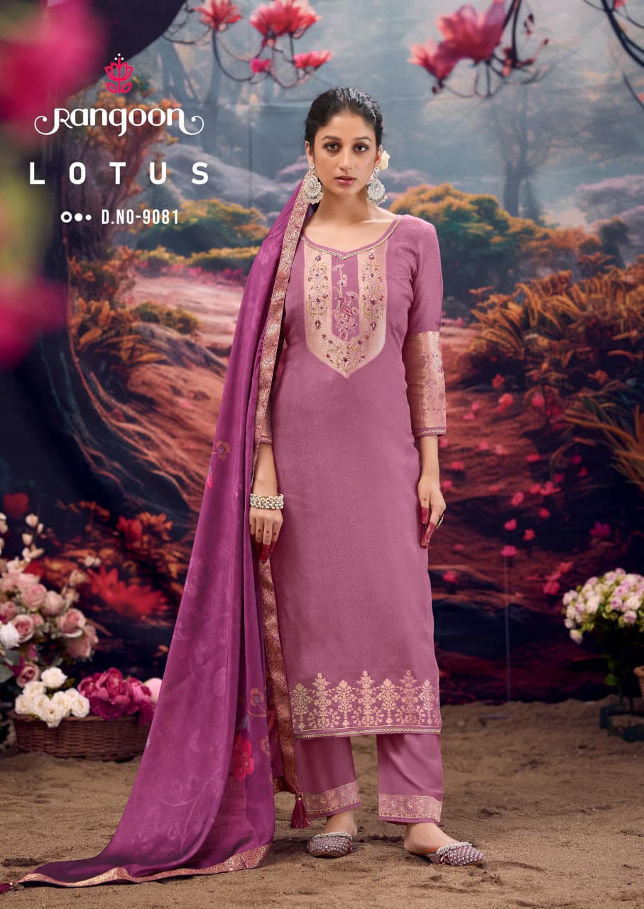 Rangoon Lotus Readymade Dress Catalog collection 2