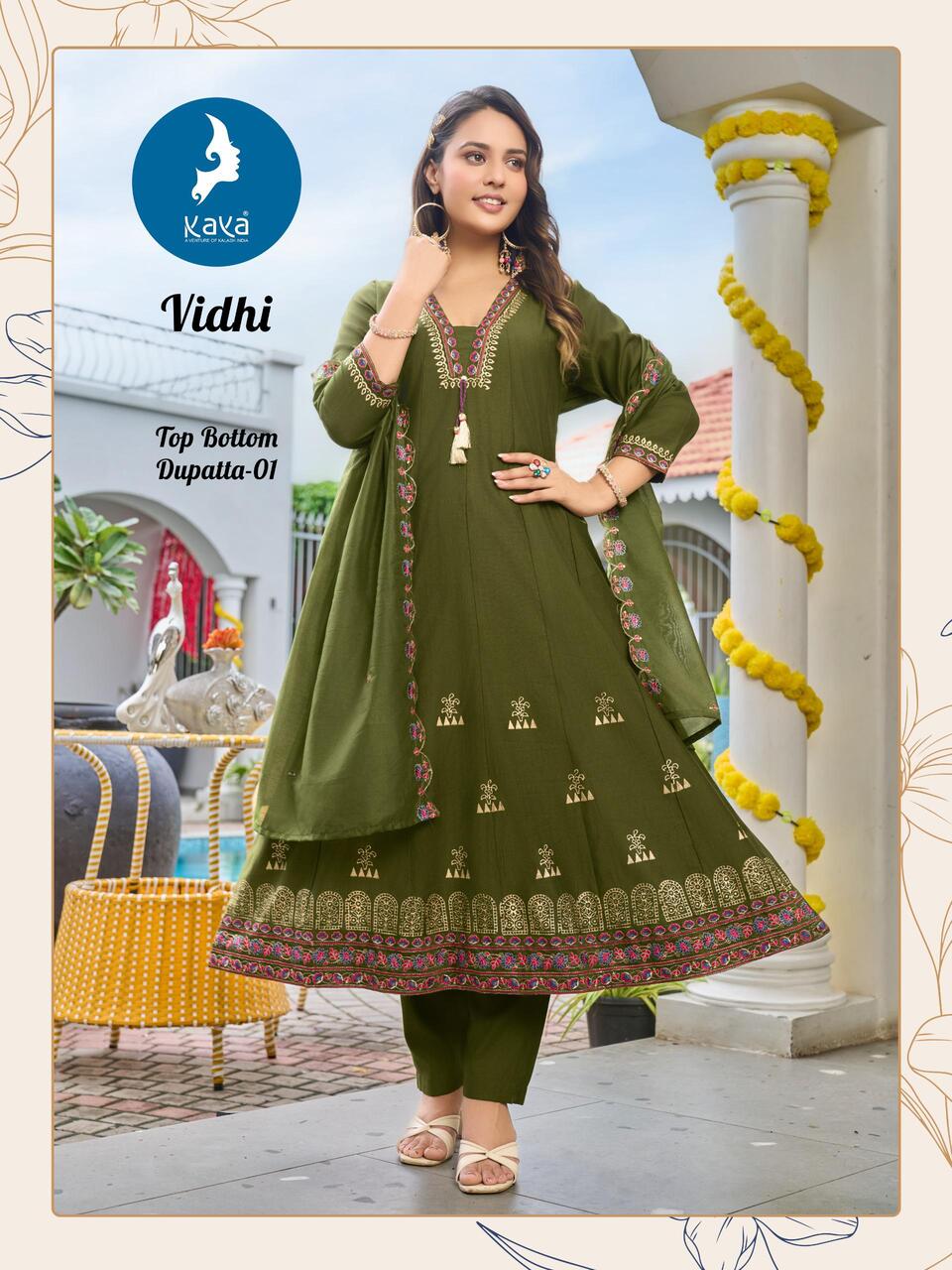 Kaya Kurti Vidhi Anarkali Suits Catalog collection 8