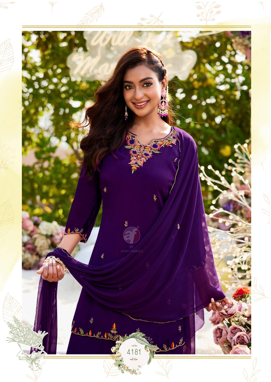 Anju Fabrics Rasm Vol 7 Readymade Dress Catalog collection 10