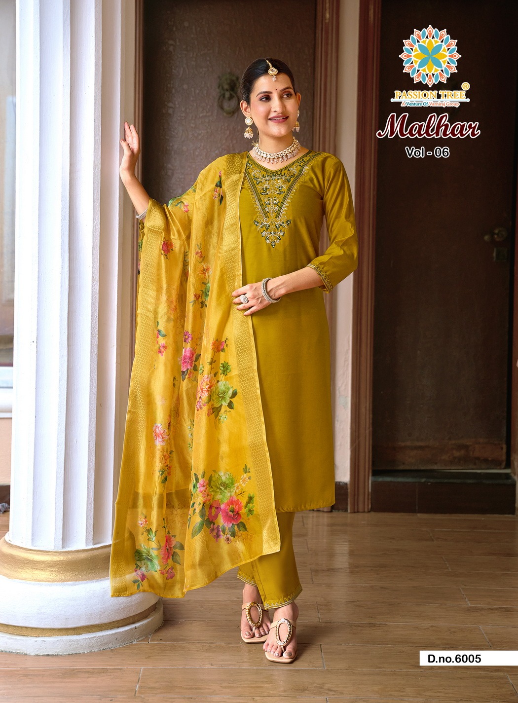 Passion Tree Malhar Vol 6 Readymade Dress Catalog collection 5